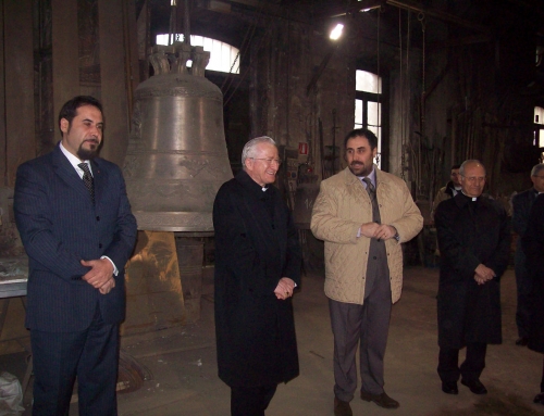 The Cardinal Ennio Antonelli visiting Agnone